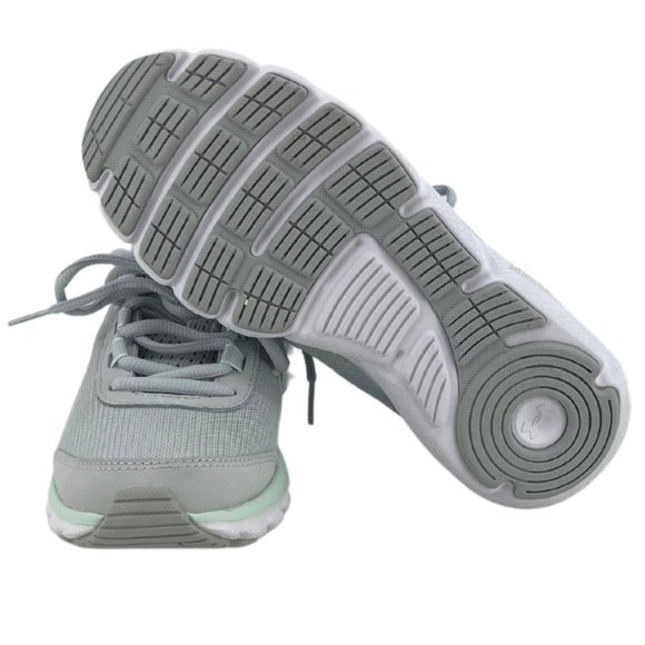 Under Armour | Women's Charged Assert 8 | Grey & Green | Size 6.5 - Picture 6 of 6